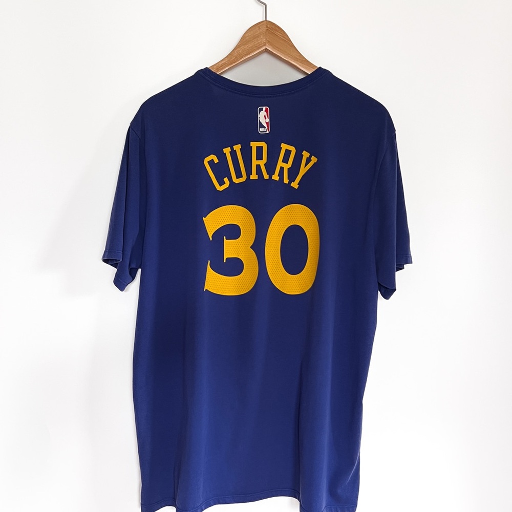 Nike Blue Golden State Warriors Dri-Fit Tee